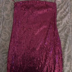 Bozzolo fuchsia  dress 