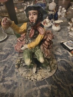 Capodimonte Italian Statue 