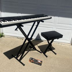 Alesis Recital 88-key Keyboard W/Accessories