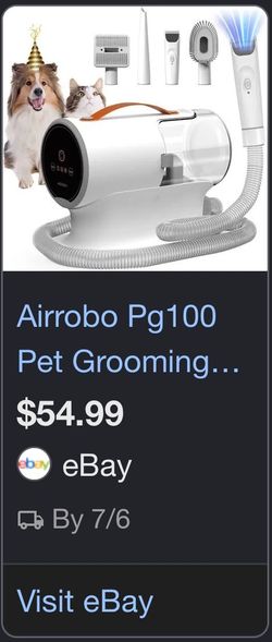 Airrobo PG100 pet groomer