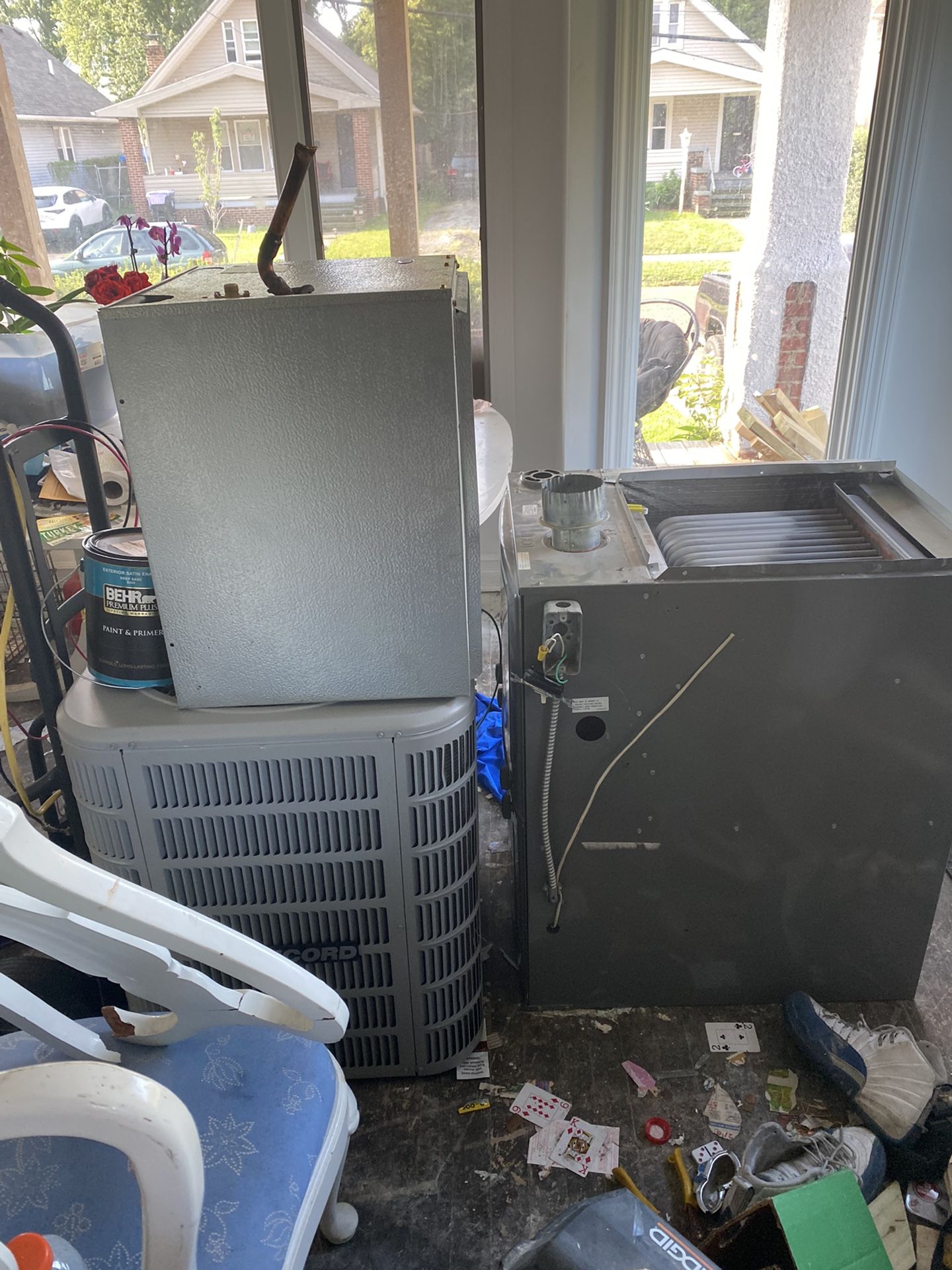 Central Air Unit + Furnace