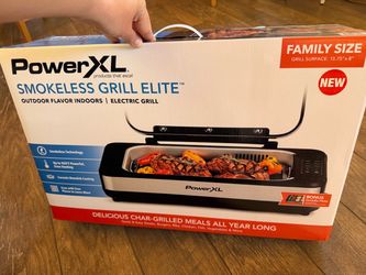 Power XL smokeless grill elite camper