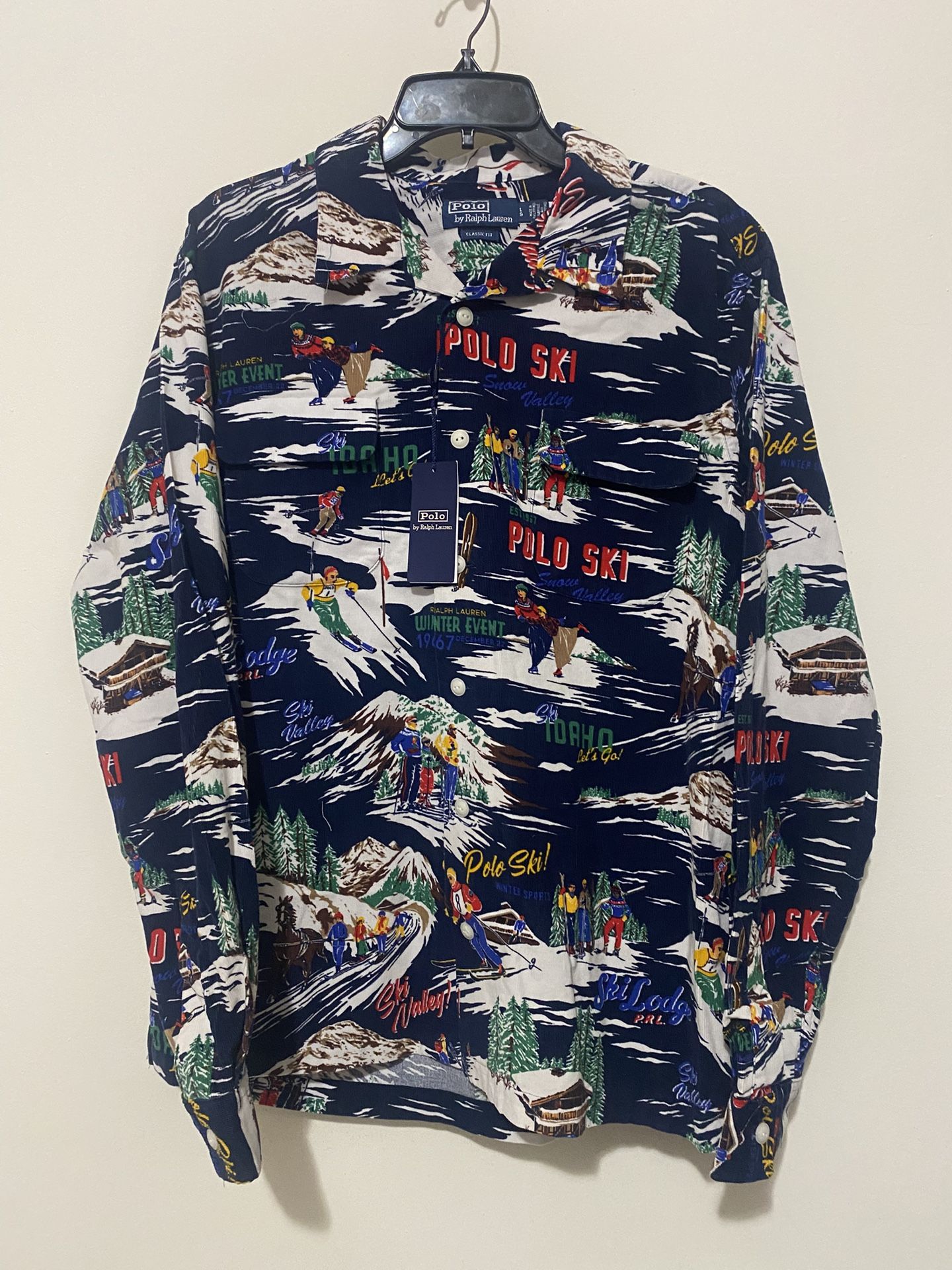 Polo Ralph Lauren Corduroy Ski Button Up