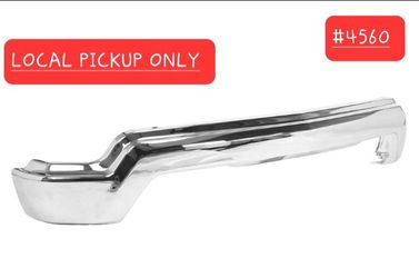 ➿️ Chrome Front Bumper Fits 2022-2023 Silverado 1500without Sensor Holes #4560