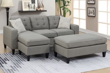 $599 special (reversible sectional sofa + ottoman)