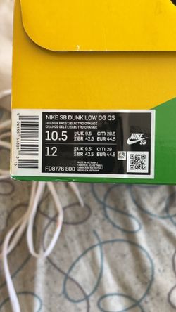 Nike sb dunk low OG QS