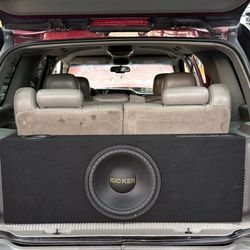 15” Kicker Gold Comp Subwoofer 