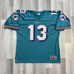 Vintage Miami Dolphins Dan Marino STARTER Jersey Men’s Size 54 2XL. Good Condition. See All Pics 