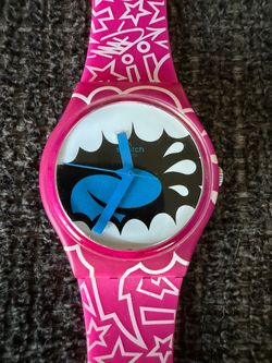 Swatch Kidrobot x Swatch MAD one Special Shout Out limited edition collaboration Signed