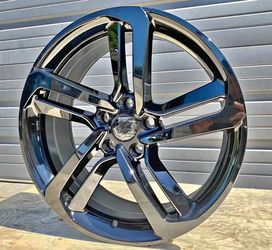 4 New OE Style Black Rims 20x8.5 5x114.3 Fit Honda Accord Civic SI CRV HRV