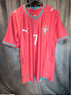 Cristiano Ronaldo #7 Portugal 2024 Authentic Home Jersey – New with Tags