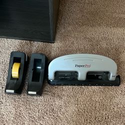 Tape Holder And Hole Puncher 