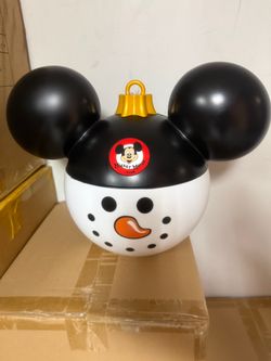 Huge Disneyland snowman ornament