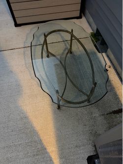 Glass table