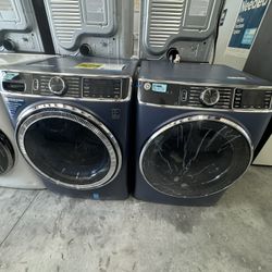 Ge Set Washer & Electric Dryer 