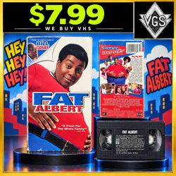 Fat Albert VHS 2005 20th Century Fox Kenan Thompson Movie w/ Slipcover