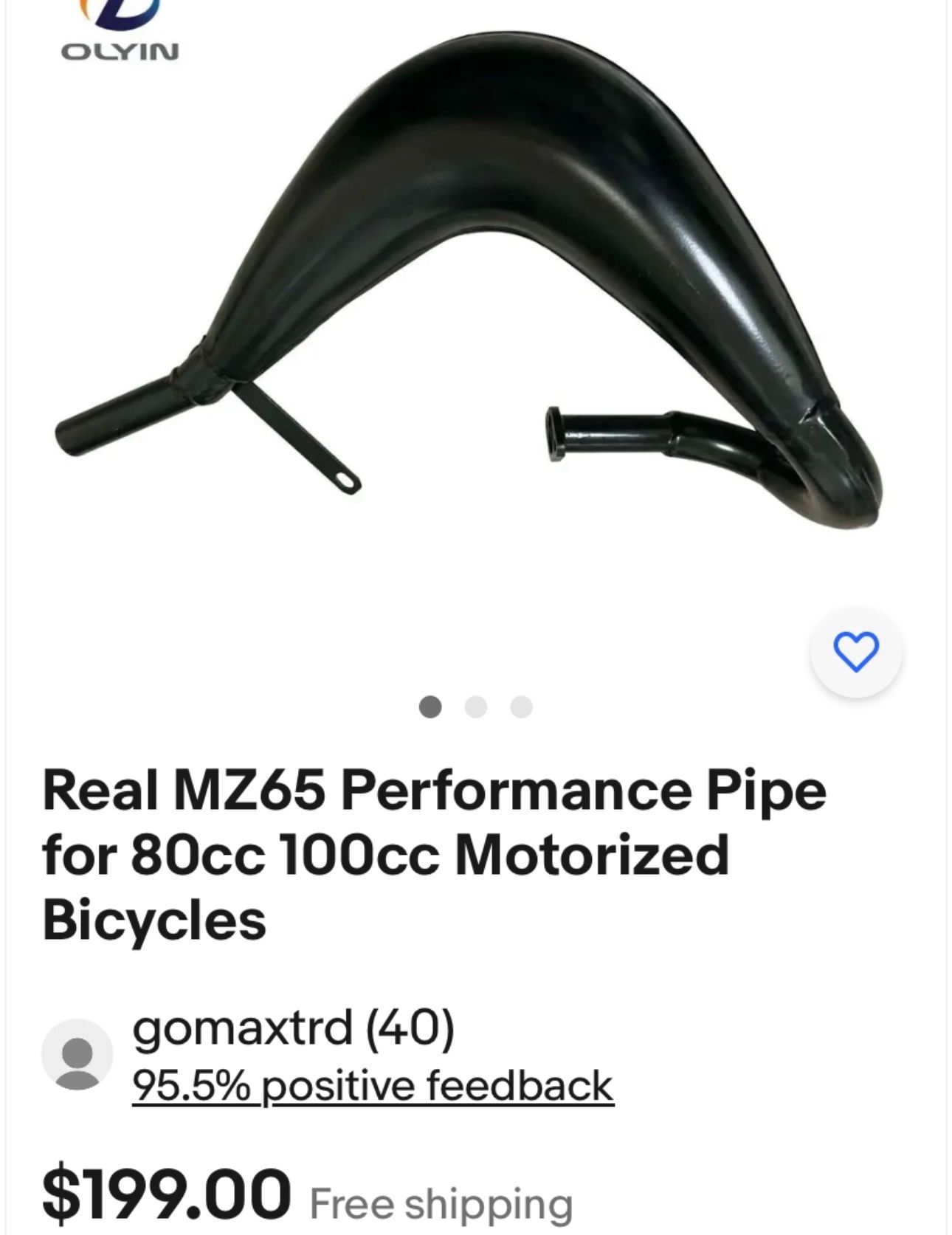 Mz 65 Pipe Motorized Bike