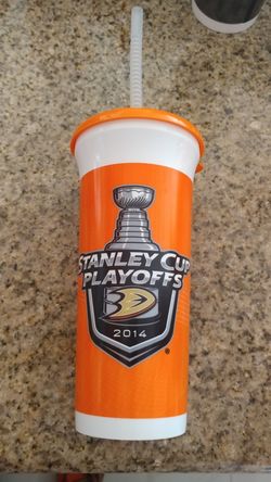 Anaheim Ducks NHL Stanley cup playoffs drink cup