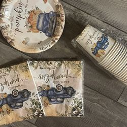 Little Pumpkin Baby Shower Decorations