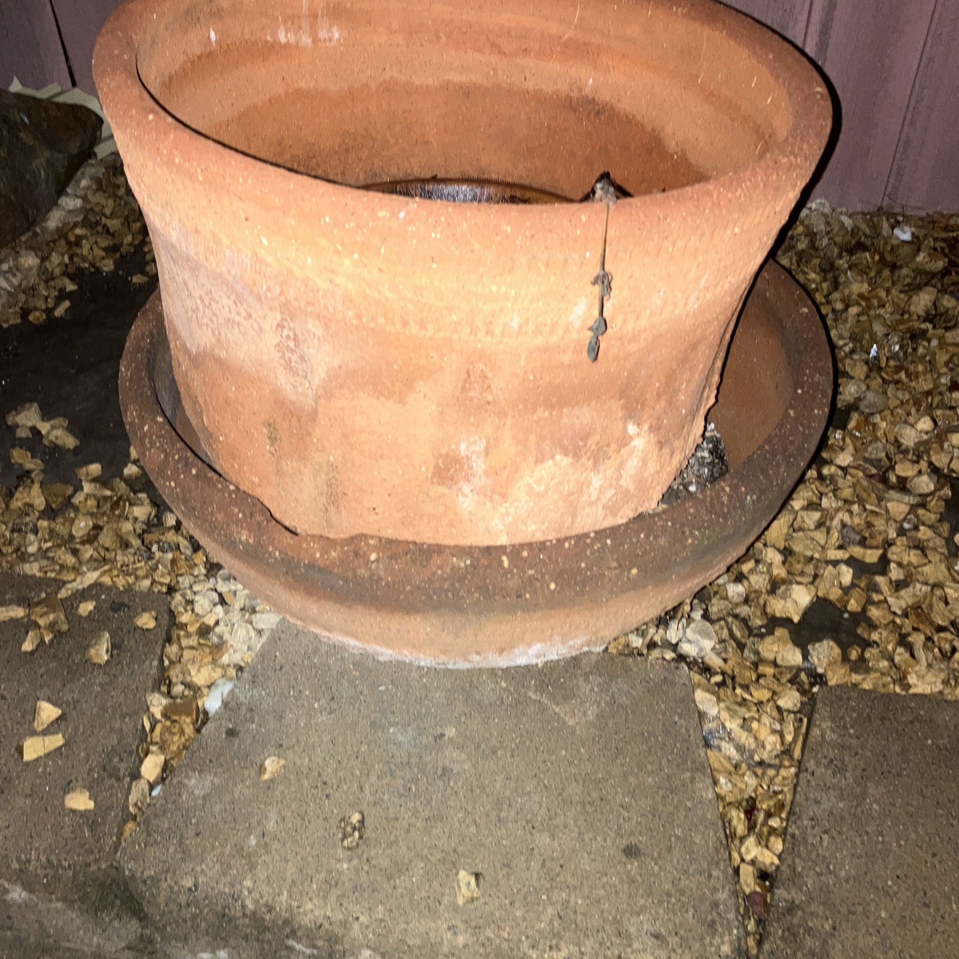 Large Pottery Planters