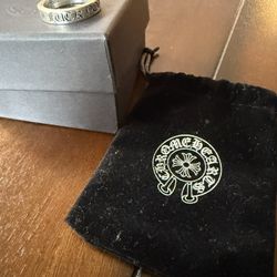 Chrome Hearts F*** You Ring Size 12 With Chrome Hearts Box And Dust Bag