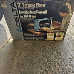 12" Portable Delta Planer