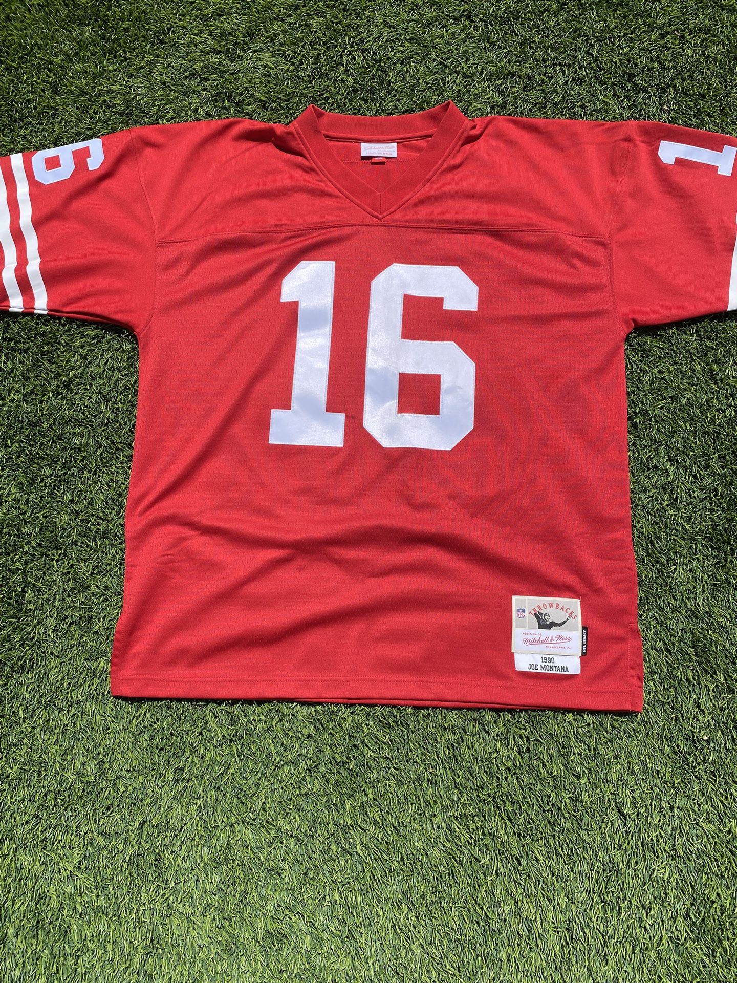Throwback Jersey Joe Montana 1990