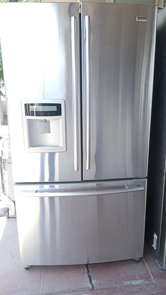 KENMORE 3 Door Stainless Steel