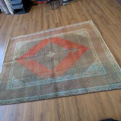 Vintage Persian Rug 4'5x6