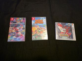 Mario Kart 8 Deluxe, Animal Crossing, Pokémon Y Bundle