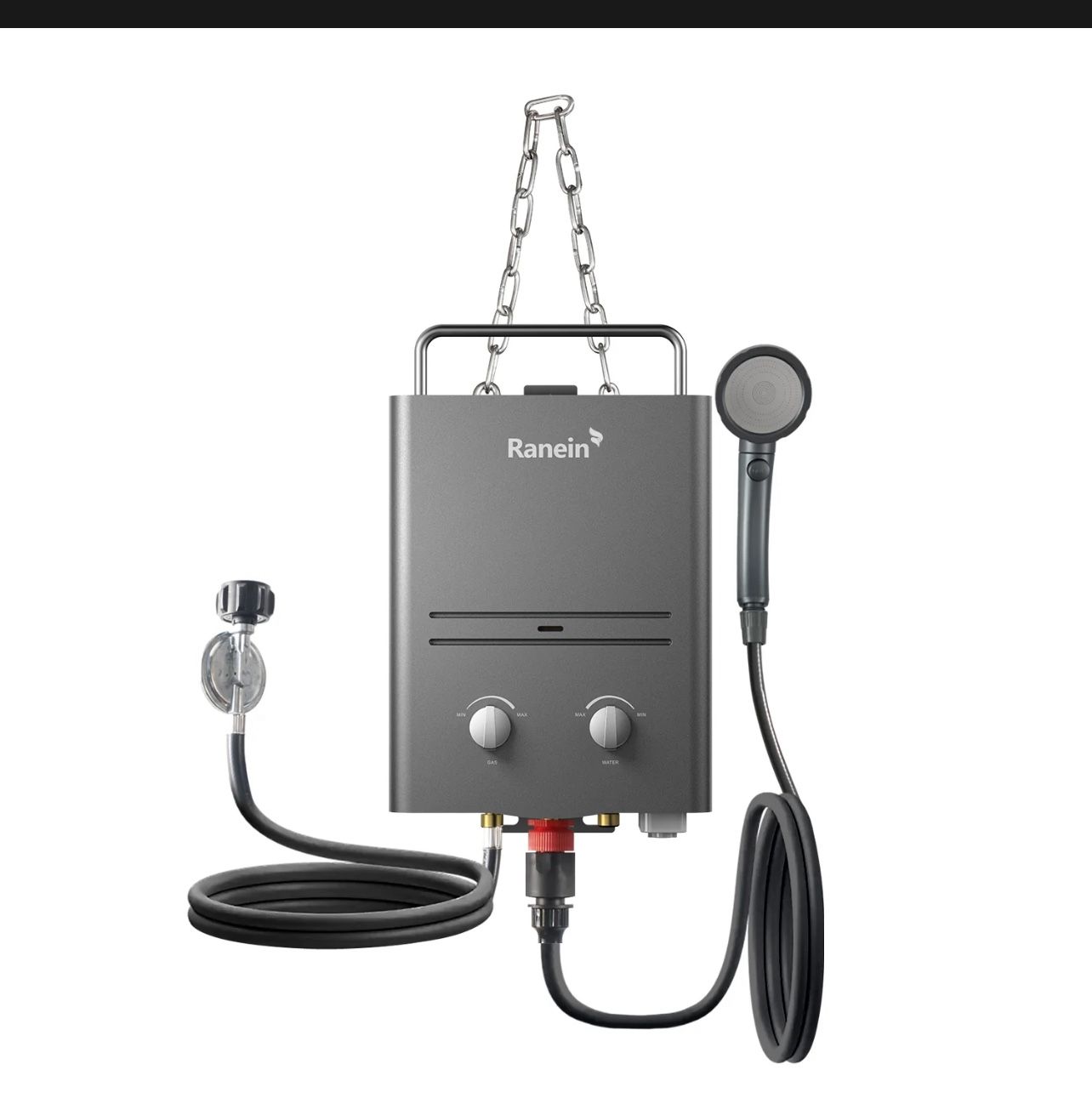 Portable Tankless Water Heater Outdoor 1.58 GPM 6L