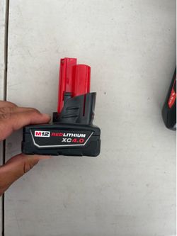 Milwaukee M12 4.0 Battery