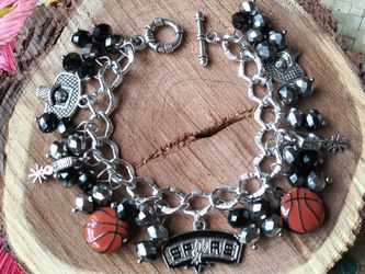 San Antonio Spurs Charm Bracelet