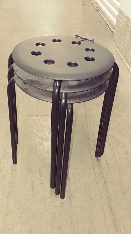 IKEA Black Stool