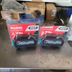 Brand New Makita 40v Battery  2 Batteries