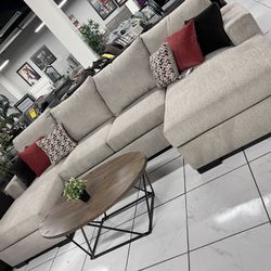 Double Chaise Sectional ✨ Easy Financing Available ✨ No Credit Need