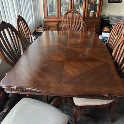 Chair And Table And Cabinet 