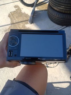 Pioneer double din with Bluetooth