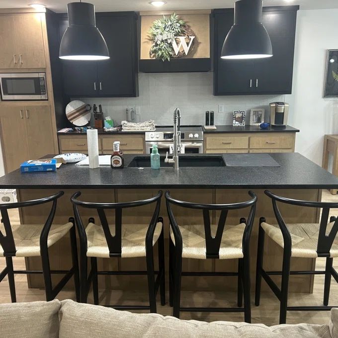 Farmhouse modern bar stools
