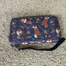 Claire’s Fox Printed Wallet 