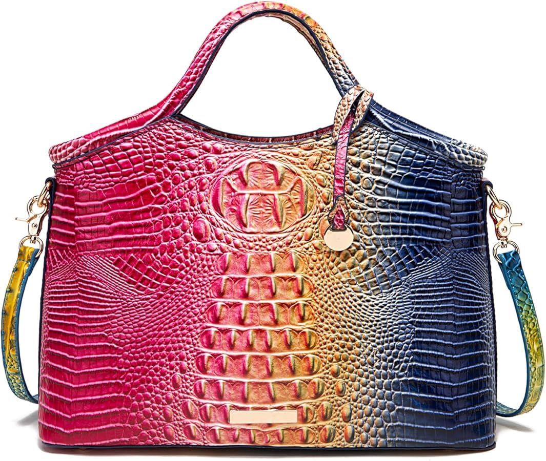 Crocodile Pattern Handbag