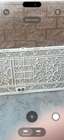 Security iron door