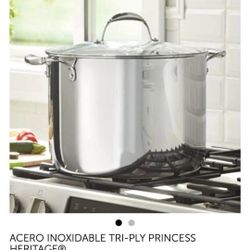 Olla De 20 Qt De Princess House Triply Nueva 