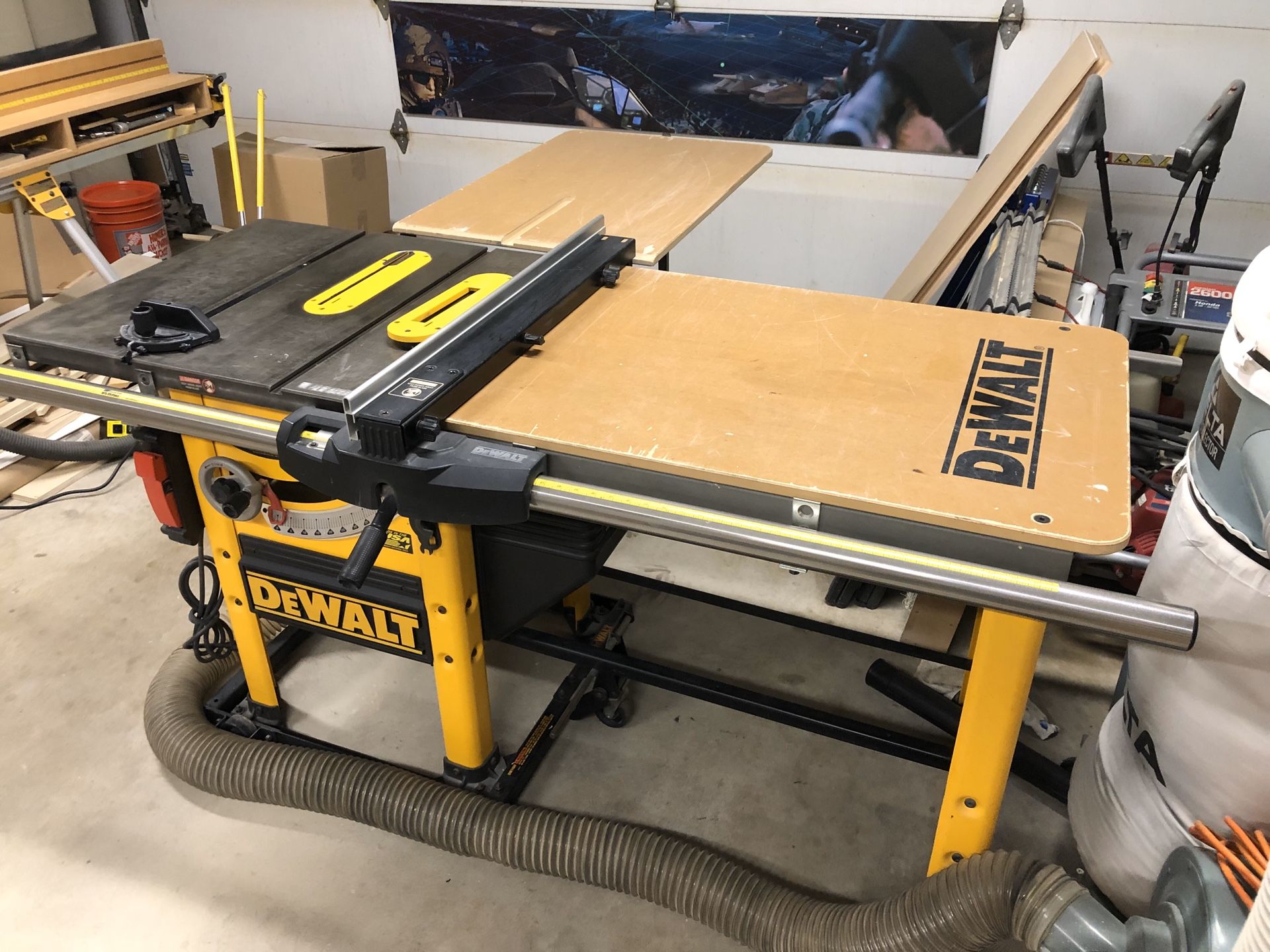 DeWalt DW746 Woodworker’s Table Saw with 52”TStyle Rip Fence for Sale