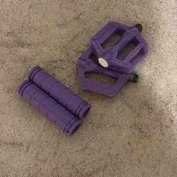 Bike Parts/ Grips, Petals, Color Purple