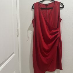 Used Red Dress Zenobia XL size