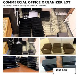 Commercial office File organizers