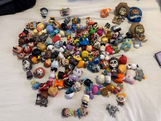 Various Toys And Disney Plush