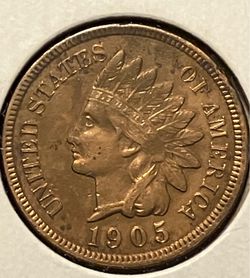 1905 Indian Penny