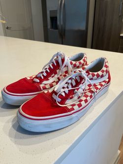 Size 12 Checker Vans